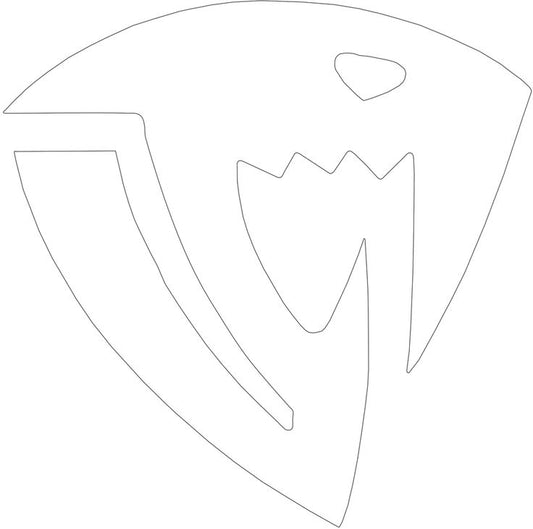 Emblème Sabertooth (Blanc) Sting