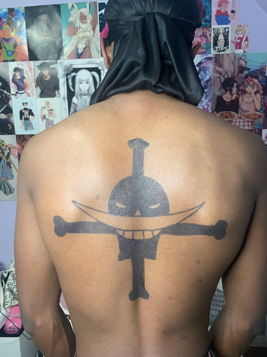 Tatouage Barbe Blanche One Piece