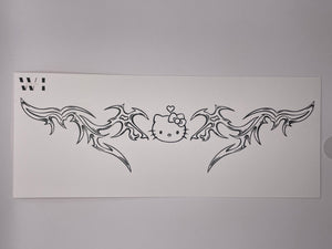 Tattoo Sanrio Low Waist Tattoo Sanrio Low Waist