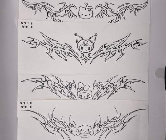Tattoo Sanrio Low Waist