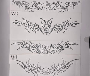 Tattoo Sanrio Low Waist Tattoo Sanrio Low Waist