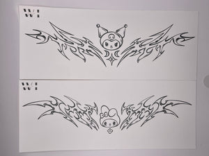 Tattoo Sanrio Low Waist Tattoo Sanrio Low Waist