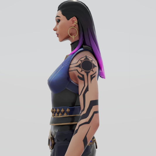 Tatouages Temporaires – Reyna (Valorant)