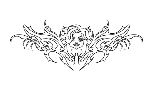 (Pré-commande) Low waist Monster High