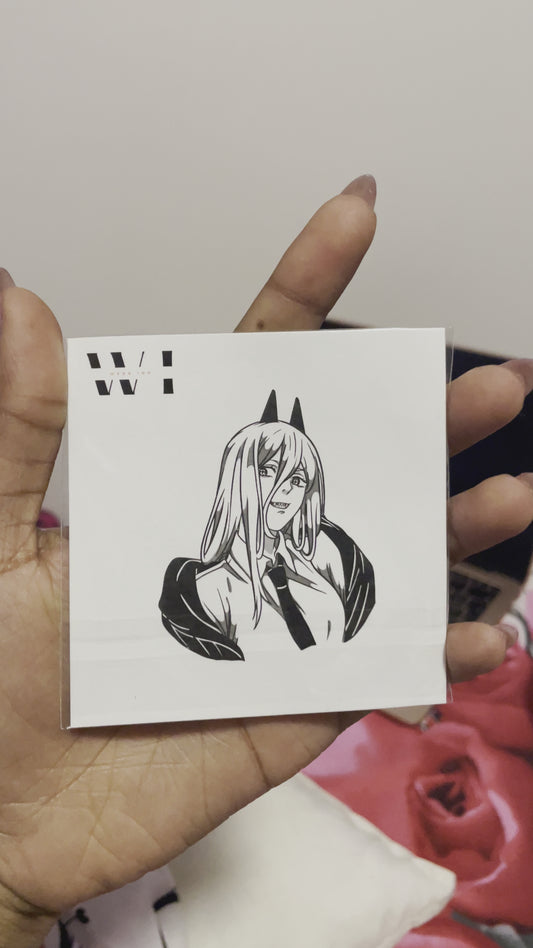 Tatouage Power - Weeb Ink