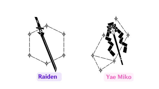 Tatoo Raiden Shogun Genshin Impact - Weeb Ink