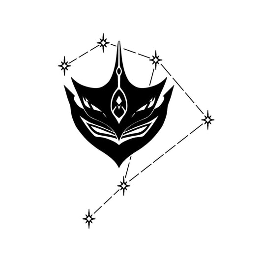 Tatoo Tartaglia Genshin Impact - Weeb Ink