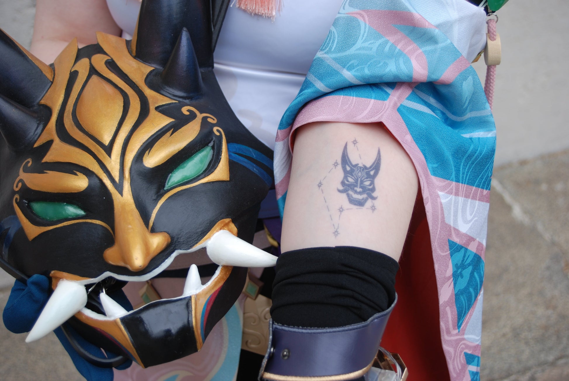 Tatoo Xiao Genshin Impact - Weeb Ink