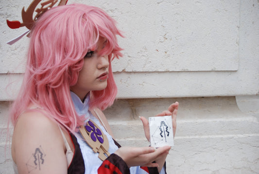 Tatoo Yae Miko Genshin Impact - Weeb Ink