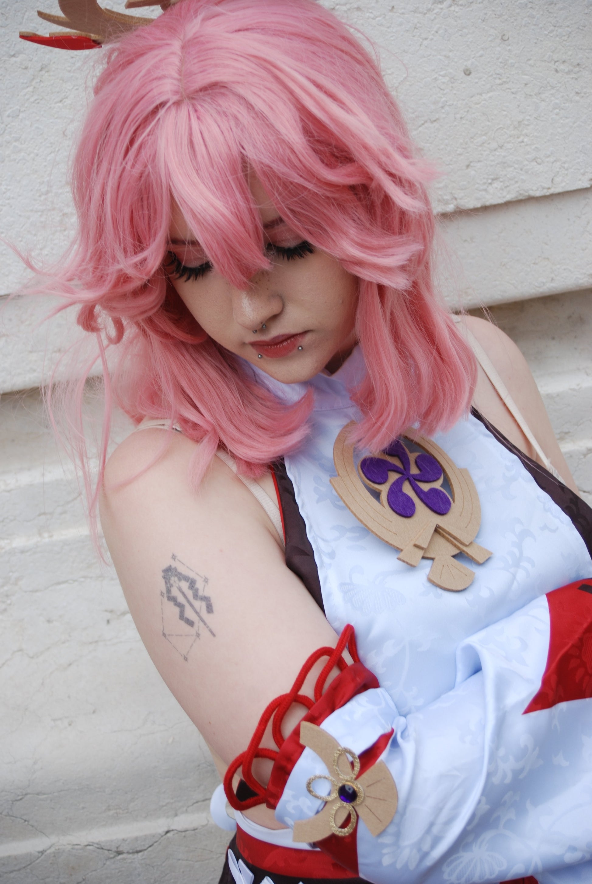 Tatoo Yae Miko Genshin Impact - Weeb Ink