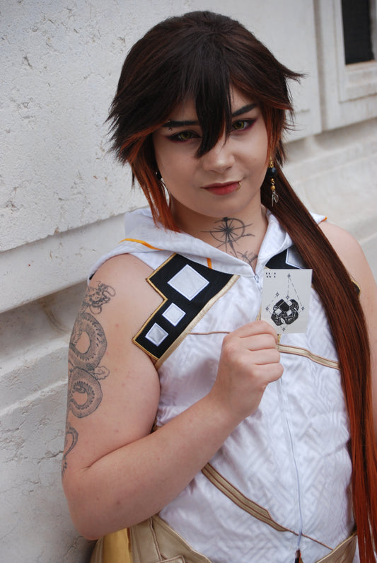 Tatoo Zhongli Genshin Impact - Weeb Ink