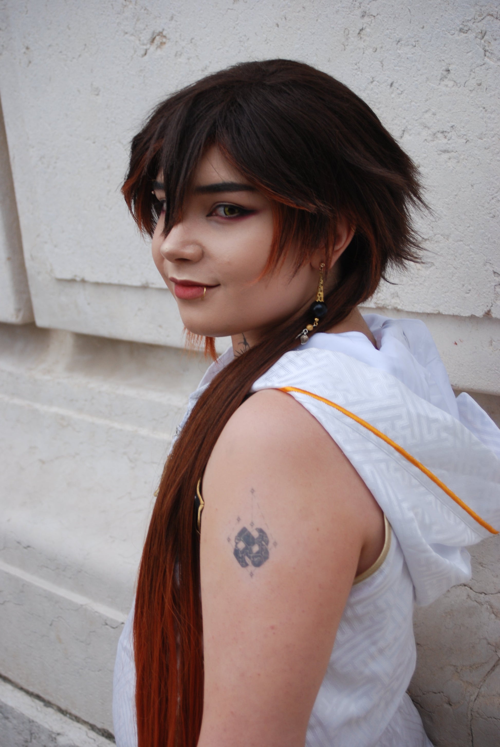 Tatoo Zhongli Genshin Impact - Weeb Ink