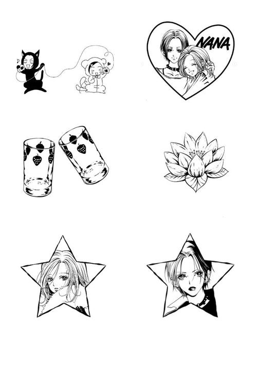 Tattoo NANA - Weeb Ink