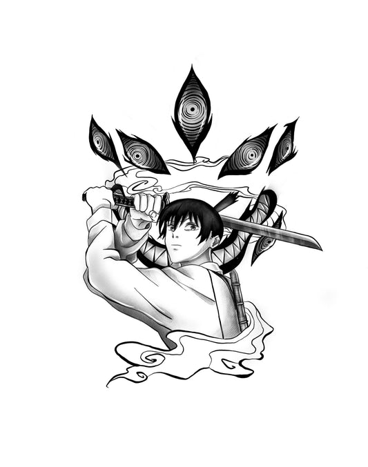 Tatouage Aki Hayakawa - Weeb Ink