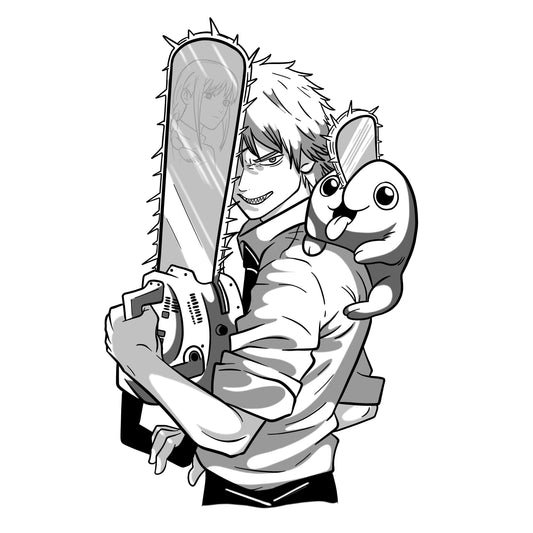 Tatouage Denji Pochita - Weeb Ink