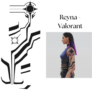 Temporary Tattoos – Reyna (Valorant)