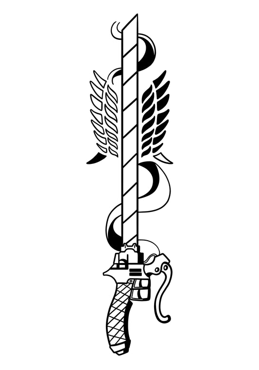 Tatouage Dos SNK