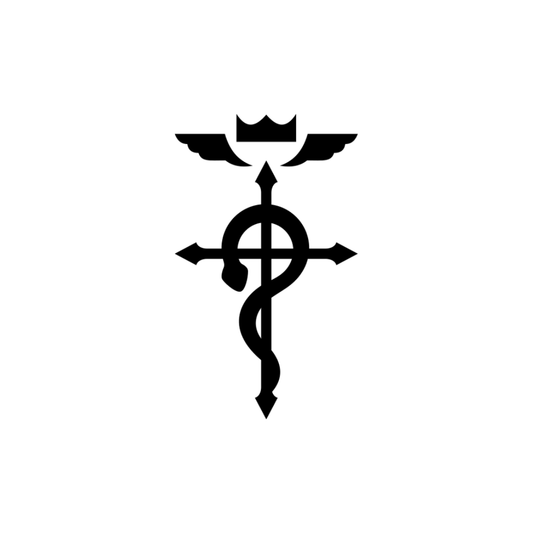 Cross Flamel (Edward Elric / Izumi Curtis)