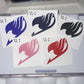 Pack tatouages Fairy Tail