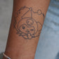 Tattoo Sanrio Coeur