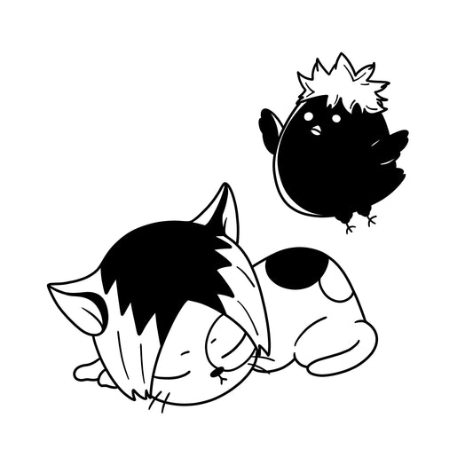 Kenma & Hinata (Haikyuu!! Chibi Edition)