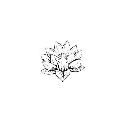 Tattoo Fleur du Lotus NANA - Weeb Ink