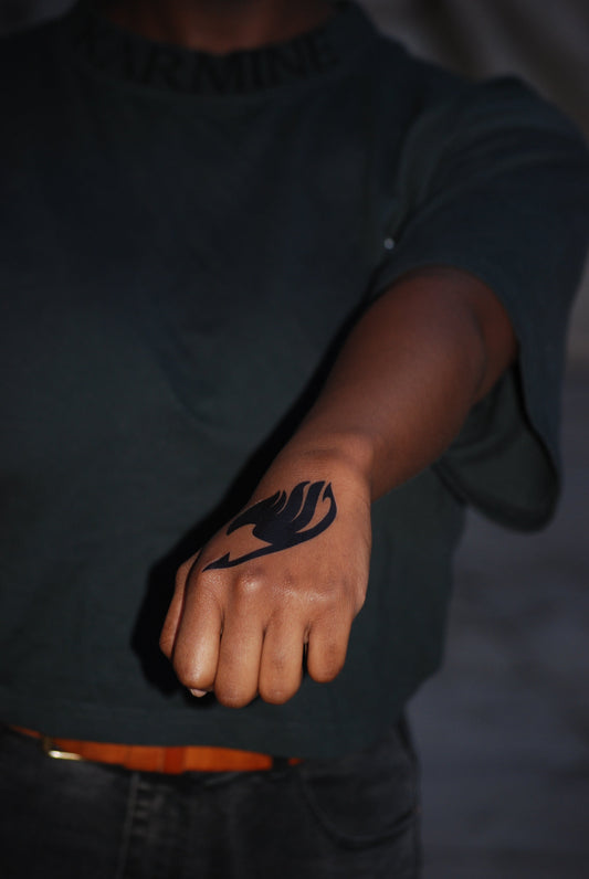 Fairy Tail temporary tattoo